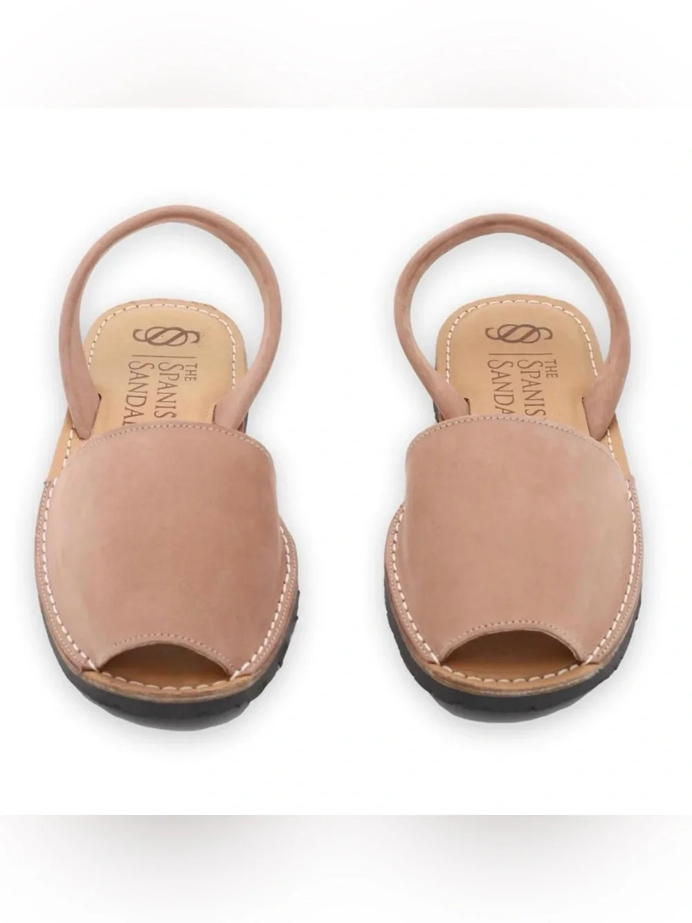 Classic Women's Slingback Sandal in Tan Nubuck - never worn